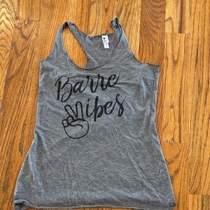 Gray Barre Vibes Tank Top
